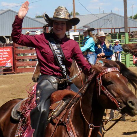 Winning the grand title of 2023 Newell Labor Day Rodeo Queen was Avery Geffre of Spearfish, SD.