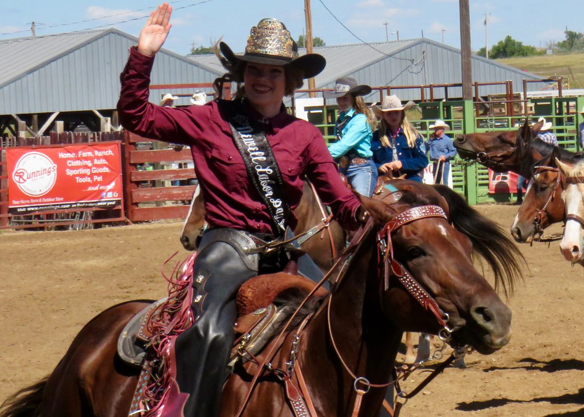Winning the grand title of 2023 Newell Labor Day Rodeo Queen was Avery Geffre of Spearfish, SD.
