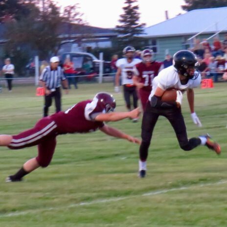The Newell Irigators played their first game of the season on August 25 vs the Faith Longhorns - Heitz photo