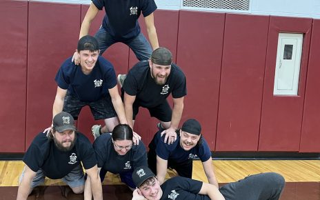 Dodgeball Raises Funds for Local EMS - Belle Fourche FD were the winners of Dodgeball Tournament.